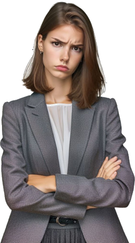 frustration image This woman is frustrated because her marketing doesn