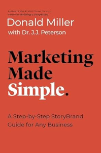 Cover of Marketing Made Simple bt Donald Miller